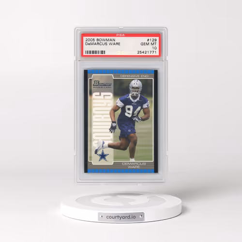 2005 Bowman #129 DeMarcus Ware (PSA 10 GEM MINT)