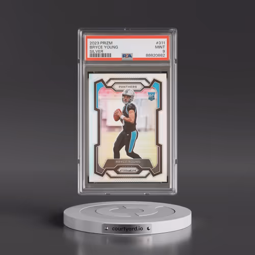2023 Panini Prizm #311 Bryce Young - Silver Prizm (PSA 9 MINT)