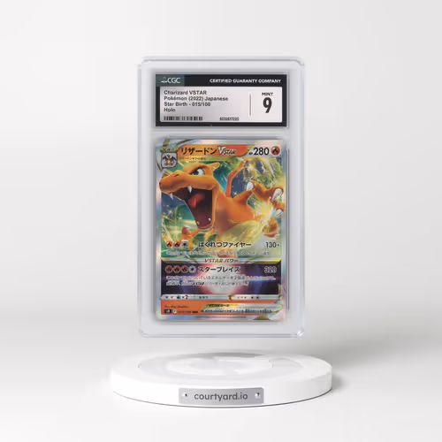 2022 Star Birth #015/100 Charizard VSTAR - Holo (CGC 9 MINT)