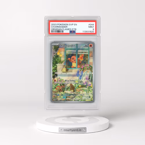 2023 Pokémon Svp EN-SV Black Star Promo #044 Charmander - Obsidian Flames Elite Trainer Box (PSA 9 M