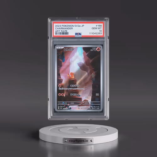 2023 Pokémon Sv2a-Pokemon 151 #168 Charmander - Art Rare (PSA 10 GEM MINT)