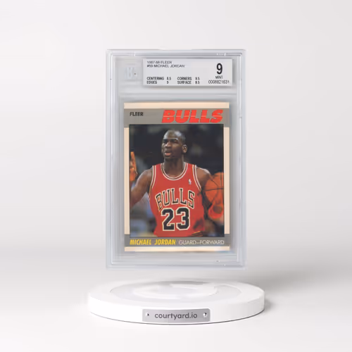 1987 Fleer #59 Michael Jordan (BGS 9 MINT)