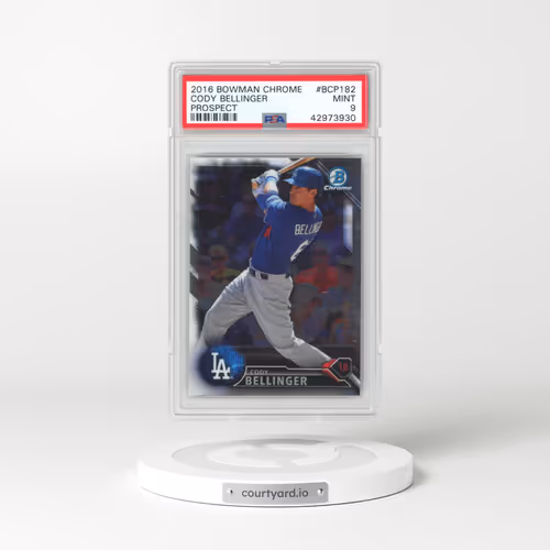 2016 Bowman Chrome Prospects #BCP182 Cody Bellinger (PSA 9 MINT)