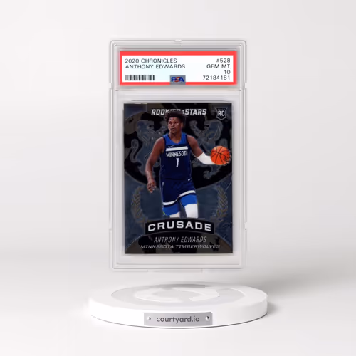 2020 Panini Chronicles #528 Anthony Edwards (PSA 10 GEM MINT)