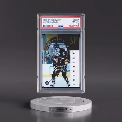 1995 SP Holoview #FX17 Mario Lemieux (PSA 8 NM-MT)