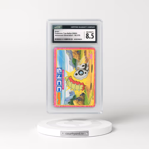 2002 Advanced Generation (Pink Border) #070 Aron (CGC 8.5 NM-MT+)