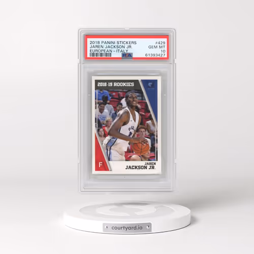 2018 Panini Stickers European #429 Jaren Jackson Jr. - Italy (PSA 10 GEM MINT)