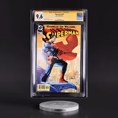 Superman #204 CGC 9.6 White Pages (DC Comics, 6/04) - Signature Series