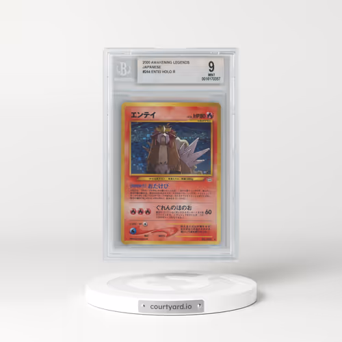 2000 Awakening Legends #244 Entei - Holo (BGS 9 MINT)