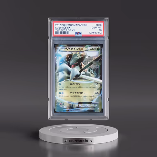 2017 Pokémon the Best of XY #006 Sceptile EX - Holo (PSA 10 GEM MINT)