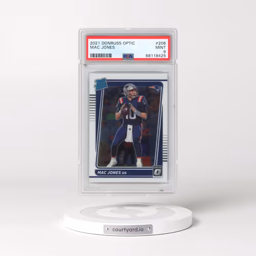 2021 Panini Donruss Optic #206 Mac Jones (PSA 9 MINT)