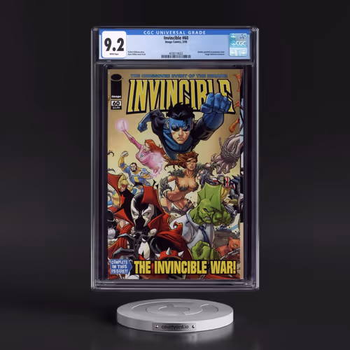 Invincible #60 CGC 9.2 White Pages (Image Comics, 3/09) - Universal
