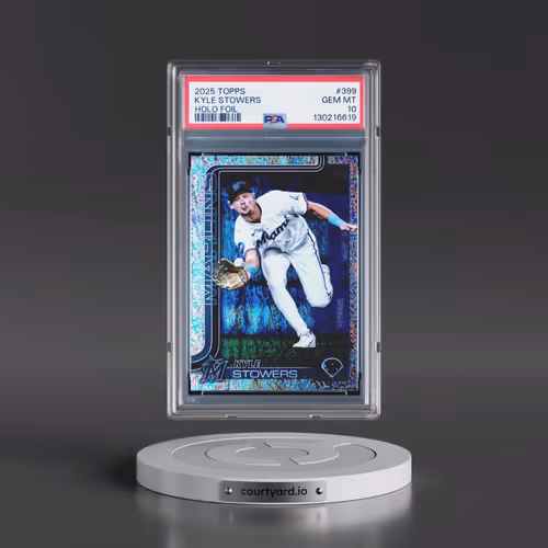 2025 Topps #399 Kyle Stowers - Holo Foil (PSA 10 GEM MINT)