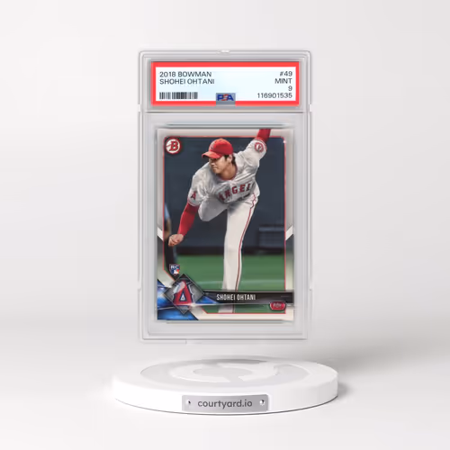 2018 Bowman #49 Shohei Ohtani (PSA 9 MINT)