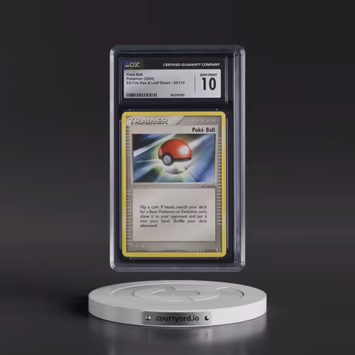 2004 EX Fire Red & Leaf Green #95/112 Poké Ball (CGC 10 GEM MINT)