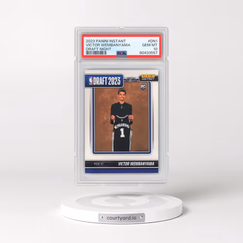 2023 Panini Instant Draft Night #DN1 Victor Wembanyama (PSA 10 GEM MINT)