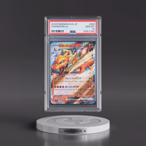 2023 Pokémon Svg-Venusaur & Charizard & Blastoise Special Deck Set EX #009 Charizard EX - Holo (PSA