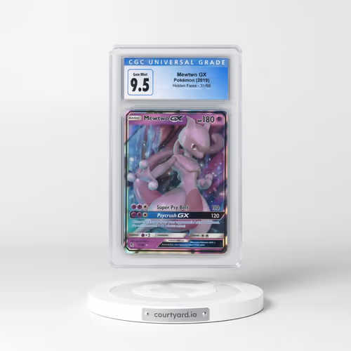 2019 Hidden Fates #31/68 Mewtwo GX - Holo (CGC 10 GEM MINT)