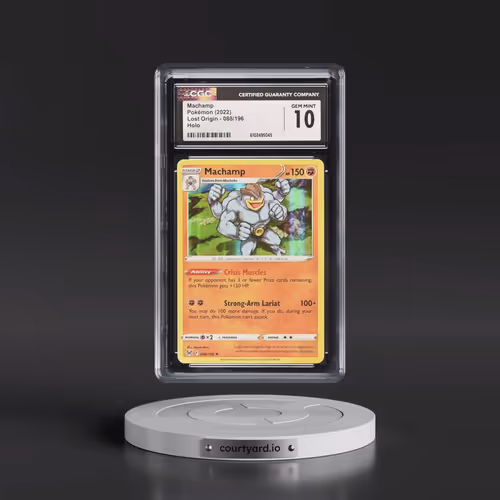 2022 Lost Origin #088/196 Machamp - Holo (CGC 10 GEM MINT)