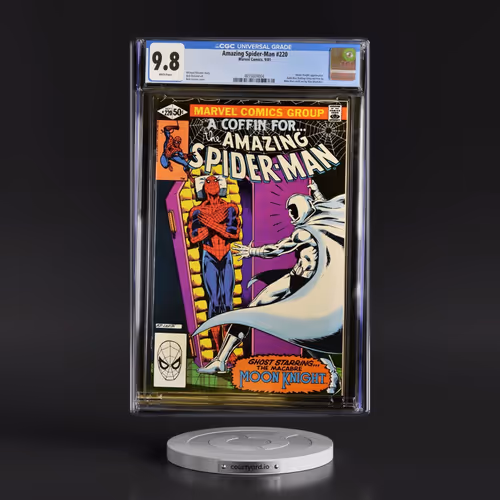 Amazing Spider-Man #220 CGC 9.8 White Pages (Marvel Comics, 9/81) - Universal