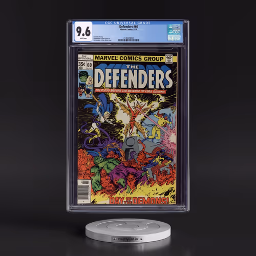 Defenders #60 CGC 9.6 White Pages (Marvel Comics, 6/78) - Universal