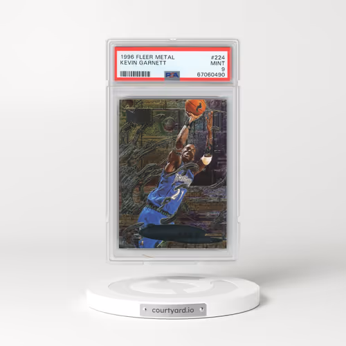 1996 Metal #224 Kevin Garnett (PSA 9 MINT)