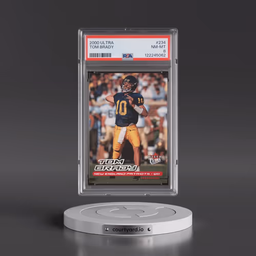 2000 Ultra #234 Tom Brady (PSA 8 NM-MT)