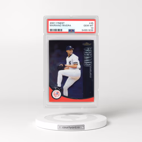2001 Finest #45 Mariano Rivera (PSA 10 GEM MINT)