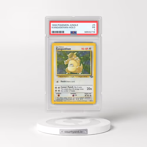 1999 Pokémon Jungle #5 Kangaskhan - Holo (PSA 1 PR)