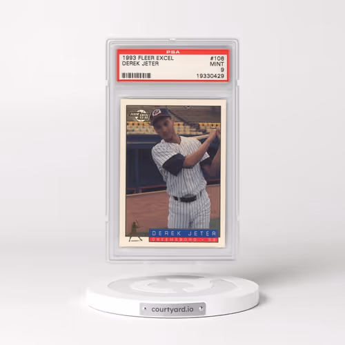 1993 Fleer Excel #106 Derek Jeter (PSA 9 MINT)