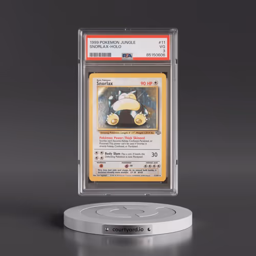 1999 Pokémon Jungle #11 Snorlax - Holo (PSA 3 VG)