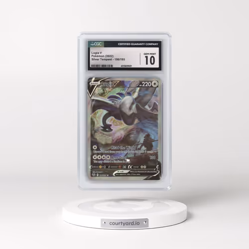 2022 Silver Tempest #186/195 Lugia V - Holo (CGC 10 GEM MINT)