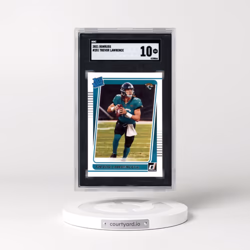 2021 Donruss #251 Trevor Lawrence (SGC 10 GEM MINT)