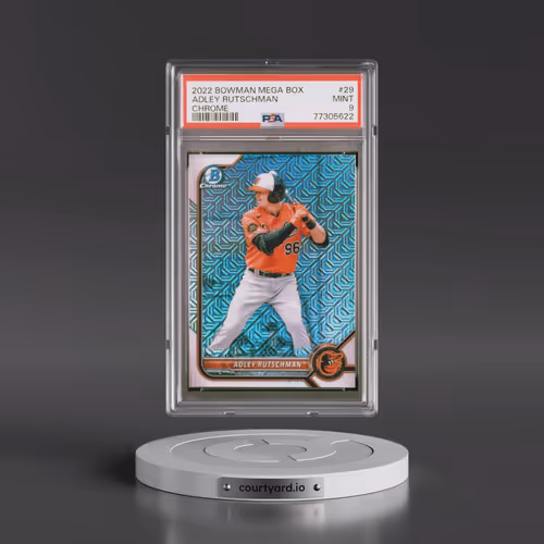 2022 Bowman Mega Box Chrome #29 Adley Rutschman (PSA 9 MINT)