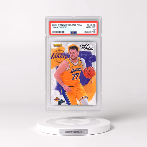 2024 Panini Instant NBA #LDLAL Luka Doncic (PSA 10 GEM MINT)