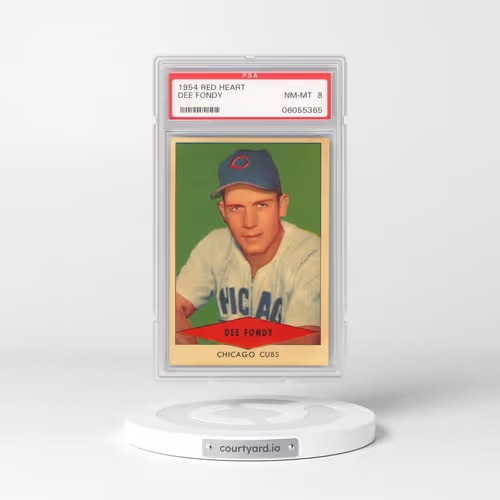 1954 Red Heart Dee Fondy (PSA 8 NM-MT)