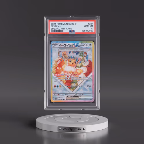 2024 Pokémon Sv8a-Terastal Fest EX #224 Eevee EX - Holo Special Art Rare (PSA 10 GEM MINT)