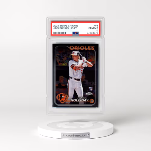 2024 Topps Chrome #88 Jackson Holliday (PSA 10 GEM MINT)