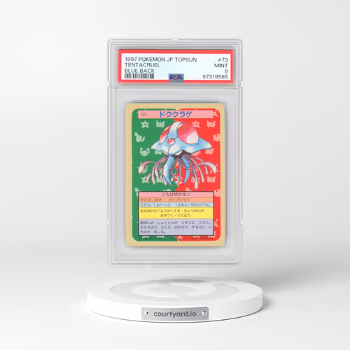 1997 Pokémon Topsun #73 Tentacruel - Blue Back (PSA 9 MINT)