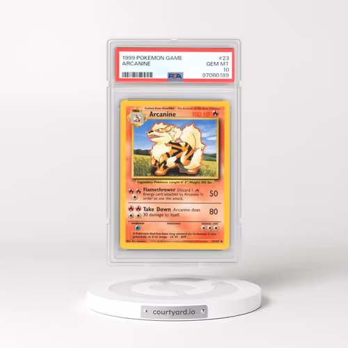 1999 Base Set #23 Arcanine (PSA 10 GEM MINT)