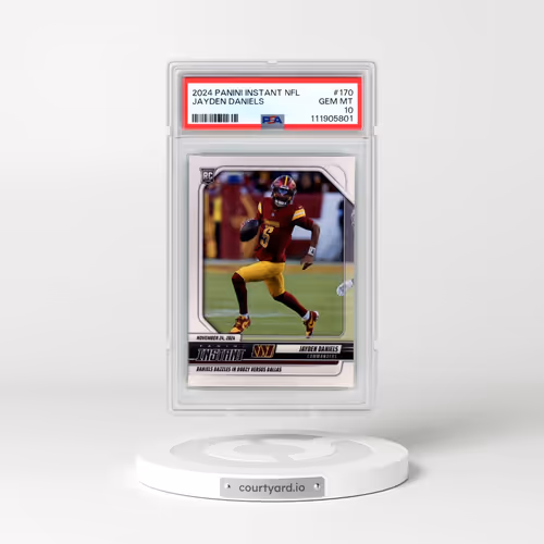 2024 Panini Instant NFL #170 Jayden Daniels (PSA 10 GEM MINT)