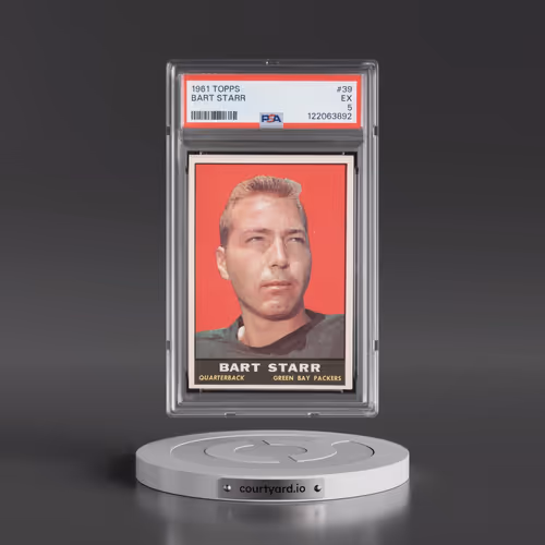 1961 Topps #39 Bart Starr (PSA 5 EX)