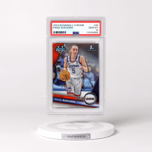 2023 Bowman University Chrome #90 Paige Bueckers (PSA 10 GEM MINT)