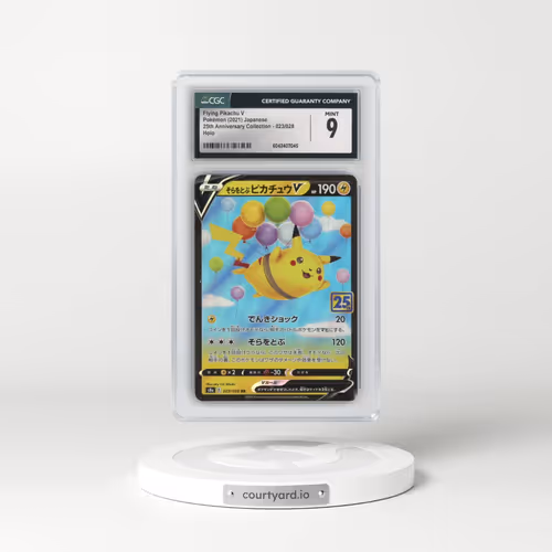 2021 25th Anniversary Collection #023/028 Flying Pikachu V - Holo (CGC 9 MINT)