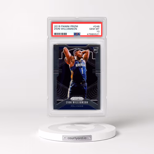 2019 Panini Prizm #248 Zion Williamson (PSA 10 GEM MINT)