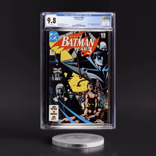 Batman #436 CGC 9.8 White Pages (DC Comics, 8/89)