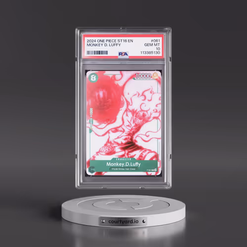 2024 One Piece Starter Deck ST16-Green Uta #061 Monkey D. Luffy (PSA 10 GEM MINT)