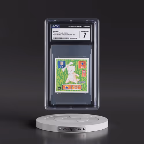 1996 Hyper Sticker Collection Part 1 (1996) #105 Marowak (CGC 7 NM)