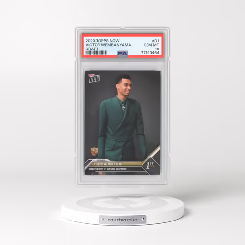 2023 Topps Now #D1 Victor Wembanyama - Draft (PSA 10 GEM MINT)