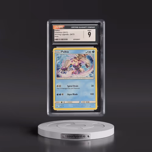 2017 Shining Legends #24/73 Palkia - Holo (CGC 9 MINT)